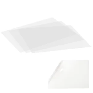 Transparent cellulose film pre-cut sheets