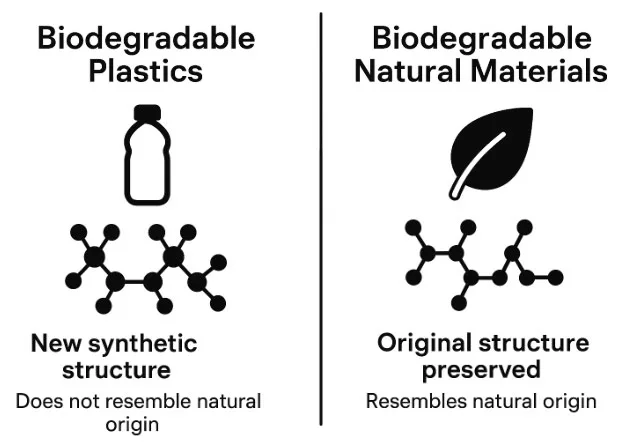Biodegradable Plastics vs Biodegradable Natural Materials