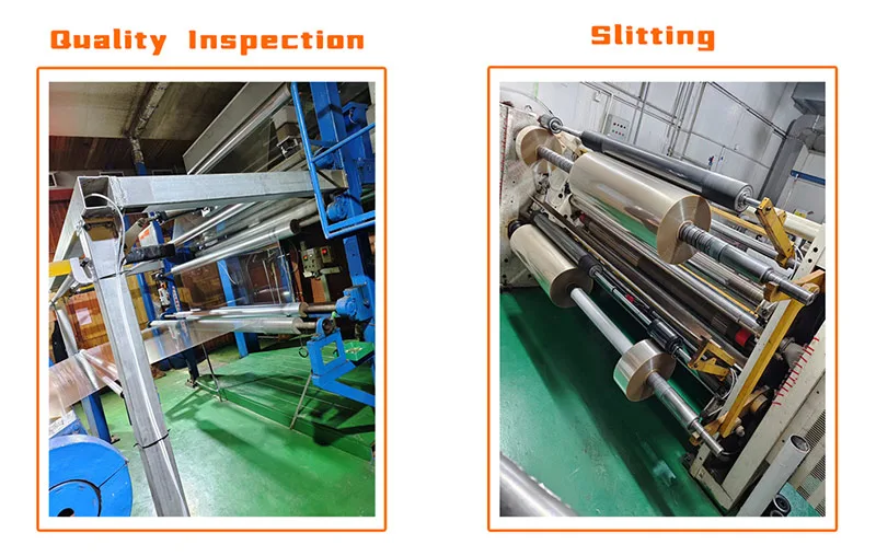 Factory-production-real-scene-quality inspection → slitting