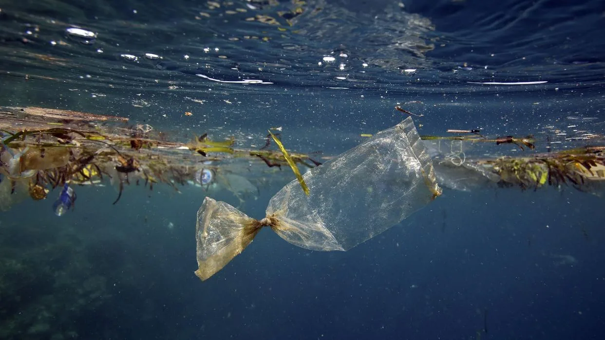 Plastic in the ocean