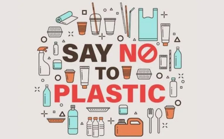 say no to plastic