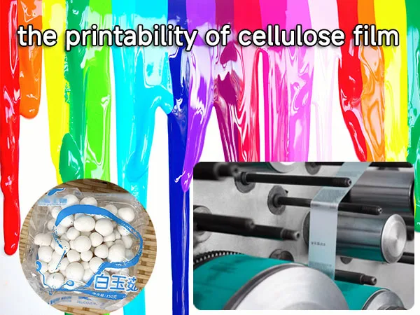 The printability of cellulose